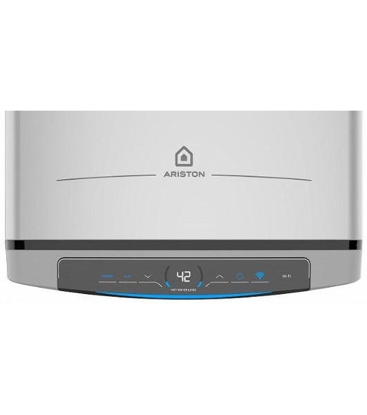 Водонагреватель Ariston Velis Lux Inox PW ABSE WIFI 80, 2.5 кВт, 80л, электрический настенный/серый
