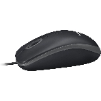 Мышь проводная Logitech B100 черный, 1000 dpi, USB, кнопки - 3, фото22