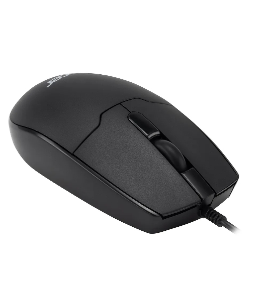 Мышь проводная Acer OMW126 черный, 1200 dpi, USB, кнопки - 3
