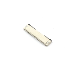 Разъем FPC Flip-Lock 1010-16RLGF 16 pin высота 1мм шаг 1мм, фото 1