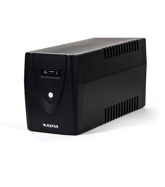 Источник бесперебойного питания RAPAN-UPS 600 220В 600В.А/350Вт меандр с АКБ 7А.ч интерактивный Бастион 739
