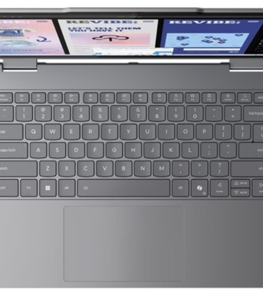 Ноутбук Lenovo Yoga 7 2-in-1 14ILL10 Intel Core Ultra 7 256V 2200MHz/14'/1920x1200 OLED/16GB/512GB SSD/Intel Arc Graphics/Wi-Fi/Bluetooth/Windows 11 Pro (83JQ007YRK_Win11P) Grey