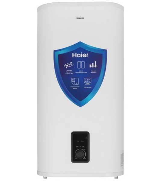 Водонагреватель электрический Haier ES80V-F4 INOX серебристый, накопительный, 80 л, 2 кВт