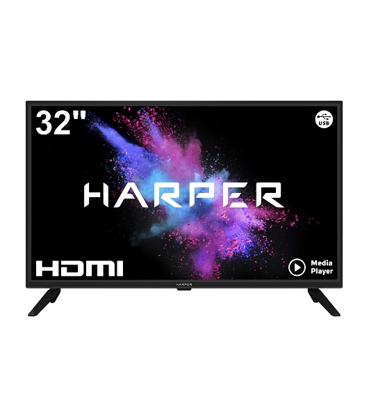 Телевизор Harper 32' 32R470T черный LED HD 60Hz