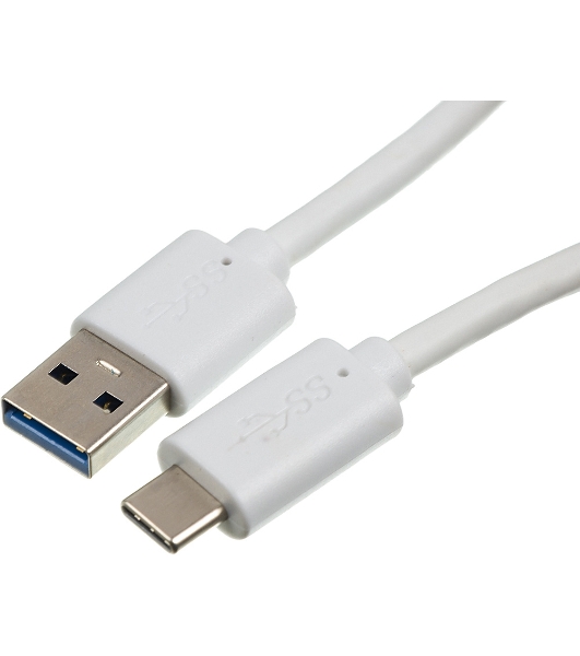 Кабель Buro BHP USB-TPC-3W USB 3.0 A(m) USB Type-C (m) 3м белый