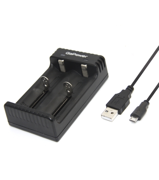 З/У для аккумуляторов GoPower LiCharger 4 Ni-MH/Ni-Cd/Li-ion/IMR 2 слота (1/100)