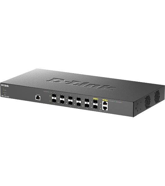 Коммутатор D-Link DXS-1210-12SC/B1A, 10×10 Гбит/с SFP+ + 2×10 Гбит/с Combo, управляемый
