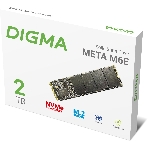 Накопитель SSD Digma PCIe 4.0 x4 2TB DGSM4002TM6ET Meta M6E M.2 2280, фото2