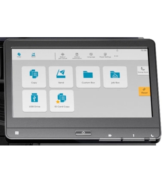 МФУ лазерное Kyocera TASKalfa 2554ci (1102YP3NL0/1102YP3NLV), A3, цветной, печ. до 25 стр/мин. (А4 ч/б) до 12 стр/мин. (А4 цвет), скан. до 200 стр/мин (двустороннее), 1200 x 4800 dpi (печать) 600x600dpi (скан.), USB, Ethernet, без крышки/тонера