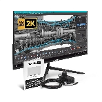 Монитор 27' ExeGate SmartView ES2707CA IPS 2560x1440, 75 Гц, 1 мс, 16:9, 300 кд/м2, 1xHDMI, 1хDP, 1x3.5 мм, черный, фото19
