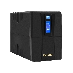 Источник бесперебойного питания ExeGate Power Smart ULB-1000.LCD.AVR.2SH 1000VA/550W, LCD, AVR, 2*Schuko, черный, фото8