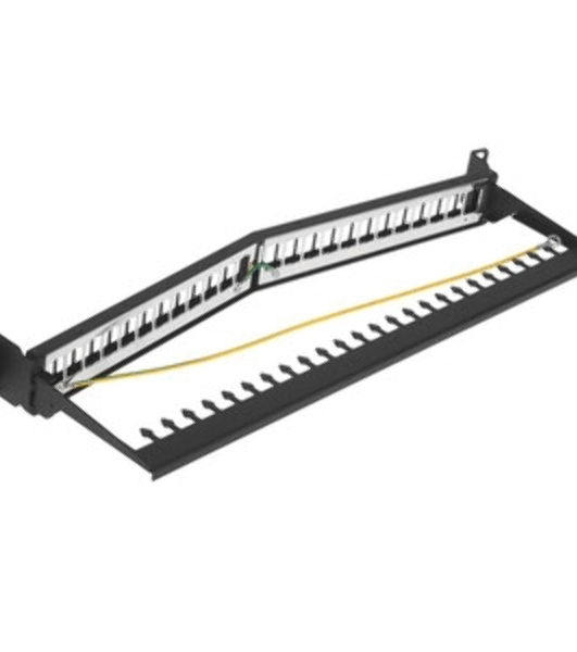 Патч-панель наборная Lanmaster LAN-PPAR24OK-STP 19' 1U 24xRJ45 STP