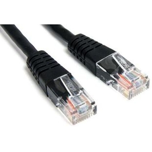 Патч-корд LANMASTER TWT UTP cat.5e, с заливными колпачками, 15.0 м, черный