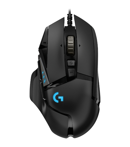Мышь проводная Logitech G502 HERO черный, 25600 dpi, USB, кнопки - 11
