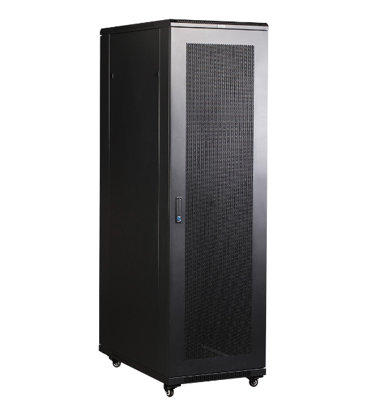Шкаф TWT (TWT-CBB-27U-6x8-00) 19' Business. 27U 600x800. без дверей. с боковыми стенками. черный