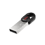 Флешка USB Netac UM2 (NT03UM2N-016G-20BK), 16Gb, USB 2.0, R/W 100/40, серебристый/черный, фото3