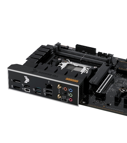Материнская плата ASUS TUF GAMING A620-PRO WIFI, AM5, AMD A620, 4xDDR5, 4xSATA, 2xM.2, 1xPCI-E 4.0 x16, 1xPCI-E 3.0 x16, 2xPCI-E x1, 1xHDMI, 1xDP, 1x 2.5Gb LAN, 3xUSB-A 2.0, 2xUSB-A 3.2 Gen 2, 1xUSB-C 3.2 Gen 1, 5x3.5 мм, 7.1, ATX