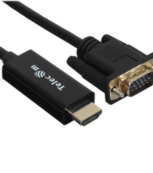 Кабель-переходник Telecom HDMI --> VGA_M/M 1,8м