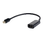 Переходник miniDisplayPort - HDMI, Cablexpert A-mDPM-HDMIF-02, 20M/19F, кабель 15 см, черный, пакет, фото 1