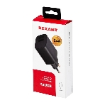 Сетевое зарядное устройство Rexant 2 x USB, 5V, 2.4 A, черный, фото4