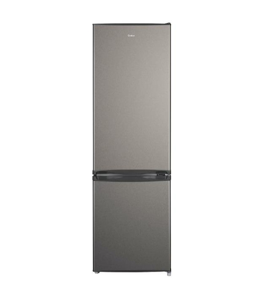 Холодильник Evelux FS 2220 X серый двухкамерный 188/64л морозилка снизу