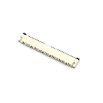 Разъем FPC Flip-Lock 1010-28RLGF 28 pin высота 1мм шаг 1мм, фото 1