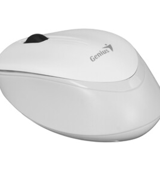 Мышь беспроводная Genius NX-7009 белый/серый, 1200 dpi, радиоканал, USB, кнопки - 3