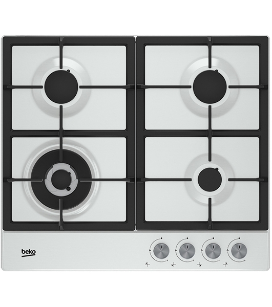 Встраиваемая газовая варочная поверхность Beko HIAW 64225 SW, Белый