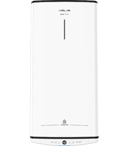 Водонагреватель электрический Ariston VELIS TECH INOX PW ABSE 80 серебристый, накопительный, 80 л, 2,5 кВт