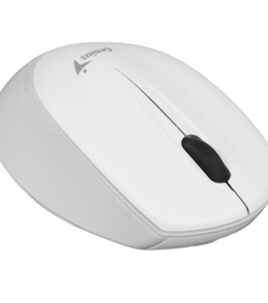 Мышь беспроводная Genius NX-7009 белый/серый, 1200 dpi, радиоканал, USB, кнопки - 3