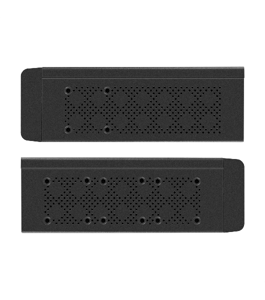 Компьютерный корпус Desktop ExeGate EX294018RUS FL-102 (mini-ITX, без БП, 2*USB+1*USB 3.0, аудио, черный)