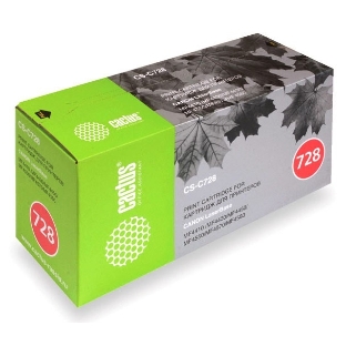 Картридж лазерный Cactus CS-C728S черный (2100 стр.) для Canon i-Sensys MF4410/4430/4450/4550D