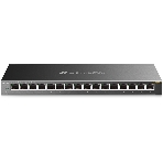 Коммутатор сетевой TP-Link 16-Port Gigabit Easy Smart Switch, 16 Gigabit RJ45 Ports, Desktop Steel Case, MTU/Port/Tag-based VLAN, QoS, IGMP Snooping, Web/Utility Management, фото 1