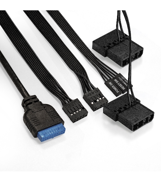 Компьютерный корпус Minitower ExeGate Mistery R2-NPX500 (mATX, БП 500NPX с вент. 12 см, 2*USB+1*USB 3.0, аудио, черный, 1 вент. 12см с RGb подсветкой и полоса на передней панели, боковая панель - закаленное стекло)