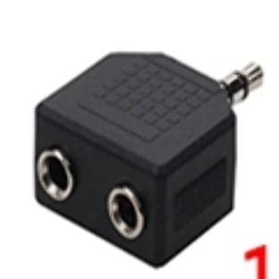 Разетвитель miniJack 1 папа - 2 мама