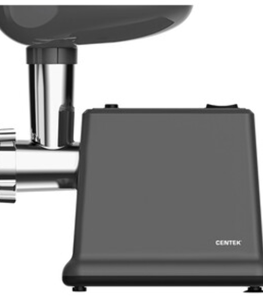 Мясорубка электрическая CENTEK CT-1626 черный, 2000 Вт, 2.0 кг/мин, реверс, защита от перегрузки, насадки - 6