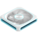 Вентилятор для корпуса Formula V Line AIR FUSION 3 WH REVERSE, 360x120x28мм, ARBG 3pin + PWM 4pin, 500-1800 RPM, 37.83 DBA MAX, HYDRO BEARING, фото7