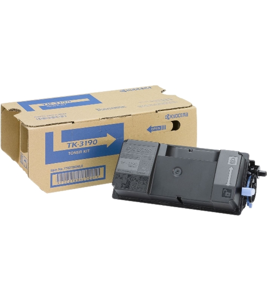 Картридж лазерный Kyocera TK-3190 (1T02T60NL0/1T02T60NL1) черный для P3055dn/P3060dn 25000 стр.