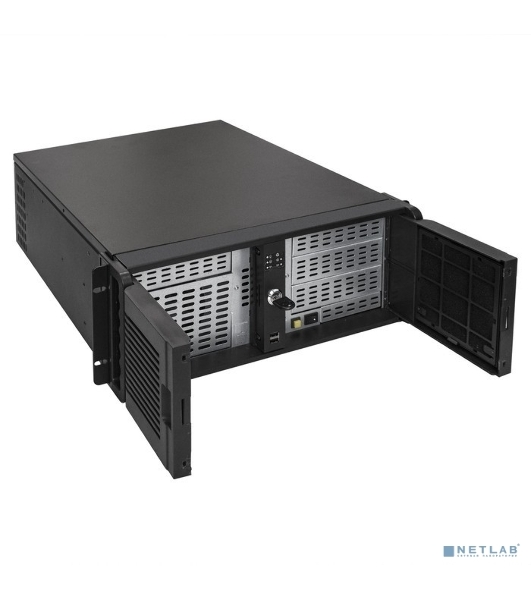 Серверный корпус ExeGate EX293252RUS Pro 4U480-15/4U4132 (RM 19', высота 4U, глубина 480, БП 900RADS, USB)