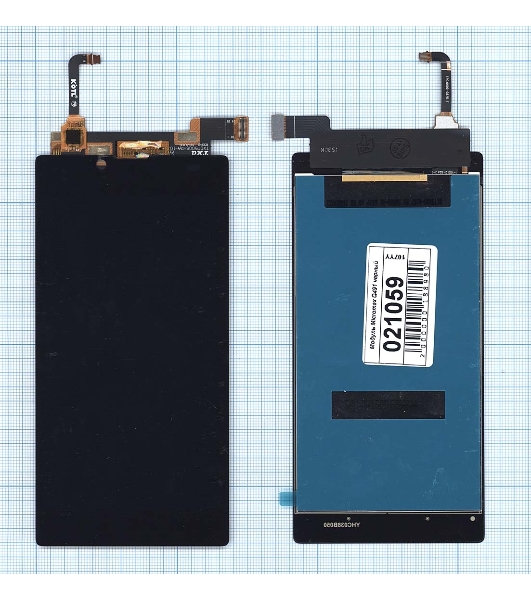 Дисплей для Micromax Q491 Canvas Amaze 4G черный