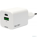 Зарядное устройство Cablexpert MP3A-PC-61, 20Вт GaN, 3А, QC4.0/PD, 1xUSB, 1xType-C, белый, пакет, фото8