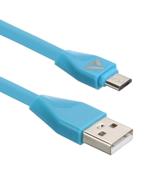 Кабель USB ACD-Life MicroUSB - USB-A TPE, 1м, синий