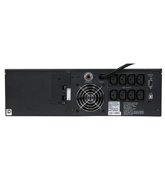 Источник бесперебойного питания Powercom King Pro RM KIN-2200AP LCD 1320Вт 2200ВА черный