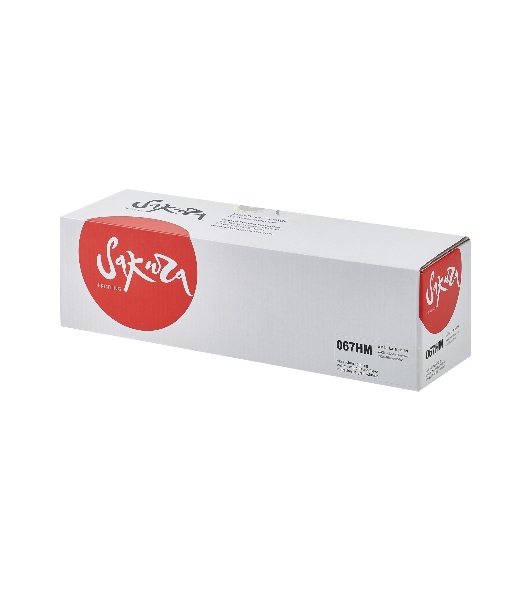 Картридж лазерный Sakura 067HM (5104C002) для Canon i-SENSYS LBP631/LBP633/MF651/MF655/MF657, пурпурный, 2350 к. (чип без счетчика копий)
