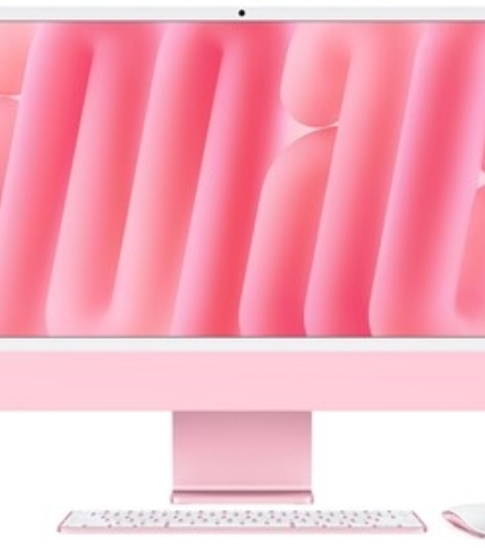 Моноблок Apple iMac A3137 24' 4.5K M4 10 core (4) 16Gb SSD256Gb 10 core GPU macOS WiFi BT 143W клавиатура мышь Cam синий 4480x2520