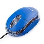 Мышь проводная Гарнизон GM-100B синий, 1000 dpi, USB, кнопки - 3, фото3