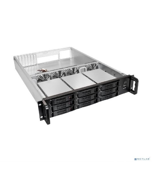 Серверный корпус ExeGate Pro EX285223RUS 2U650-HS09 (RM 19', высота 2U, глубина 650, БП 2U-500ADS, 9xHotSwap, 2*USB)