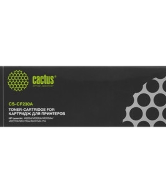 Картридж лазерный Cactus CS-CF230A черный (1600 стр.) для HP LJ 203/227