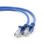 Патч-корд UTP Cablexpert cat.5e, 0.5м, литой, многожильный, синий, фото2