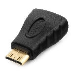 Переходник Gembird Переходник HDMI-miniHDMI 19F/19M, золотые разъемы, пакет, фото 1